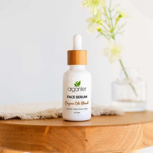 Organic Face Serum Gua Sha Massage Face Oil Skincare Routine  Face Moisturizer Argan Oil Natural Anti-aging Anti-Wrinkles