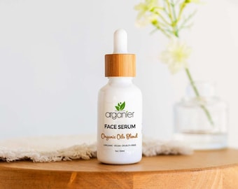 Suero facial orgánico Masaje Gua Sha Aceite facial Rutina de cuidado de la piel Hidratante facial Aceite de argán Antienvejecimiento natural Antiarrugas