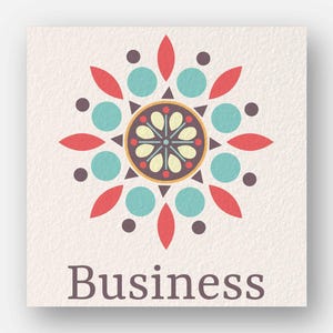Kit di branding per piccole imprese / Logo + biglietto da visita digitale + carta intestata + blocco note + biglietto di ringraziamento / Branding unico nel suo genere