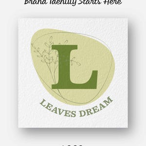 Kit di branding per piccole imprese / Logo + biglietto da visita digitale + carta intestata + blocco note + biglietto di ringraziamento / Branding unico nel suo genere