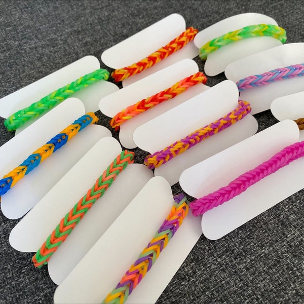 Rainbow Loom Rubber Bands Etsy