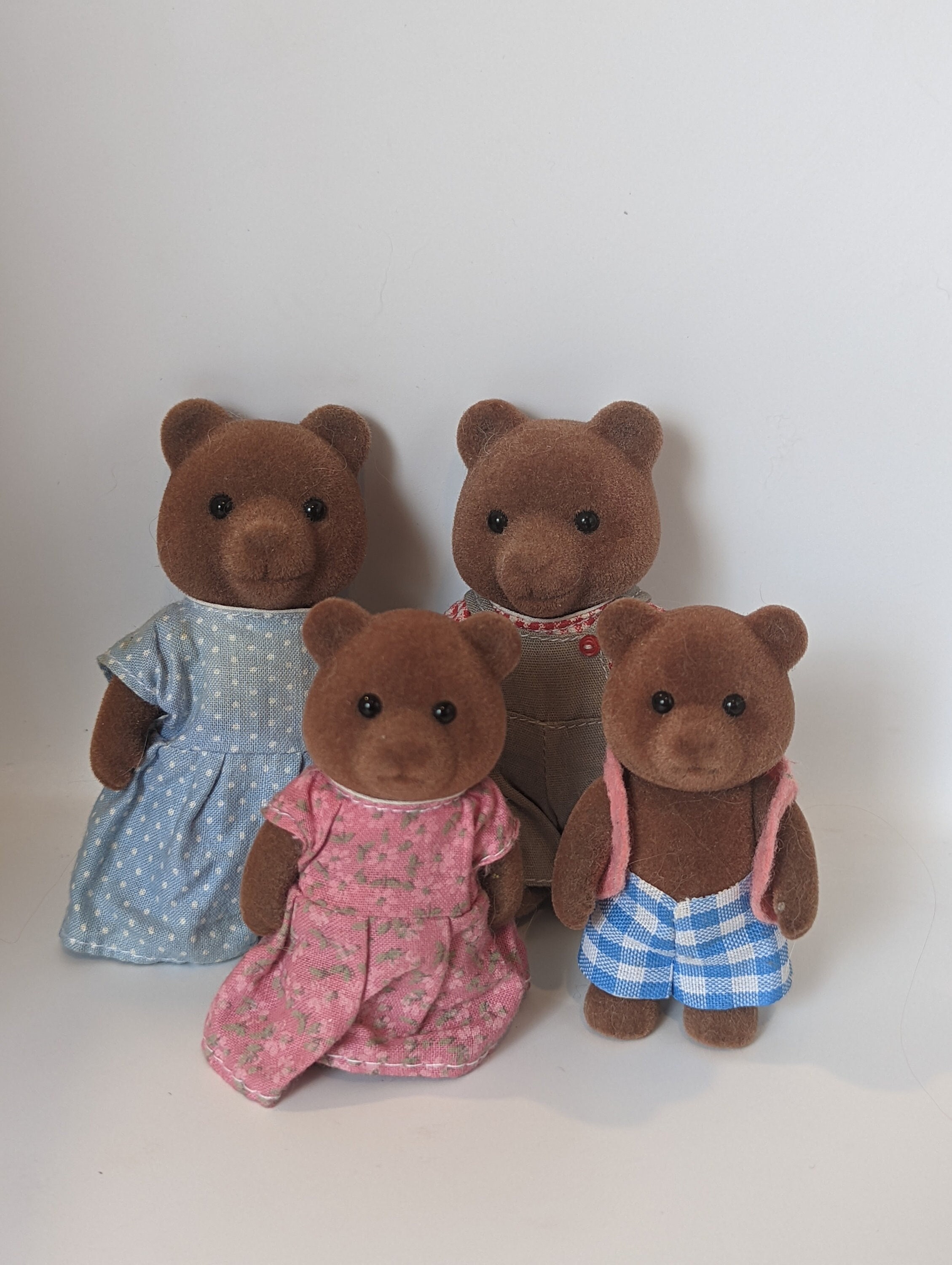 Sylvanian Calico Critter Vintage Rare Brown Bear Timbertop Etsy