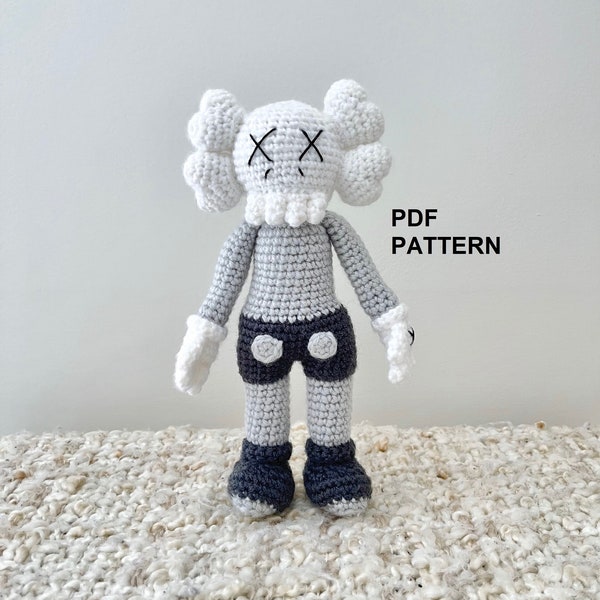 DIY-MUSTER - Bonehead Friend - Amigurumi Häkel-PDF