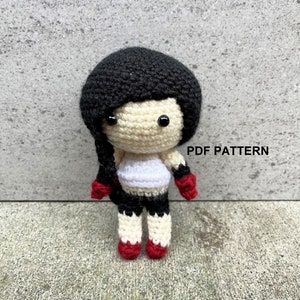 DIY PATTERN - Tifa Lockhart (FFVII) - Amigurumi Crochet Pattern
