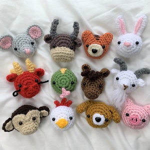 DIY PATTERN Chinese Zodiac Amigurumi Crochet Pattern - Etsy