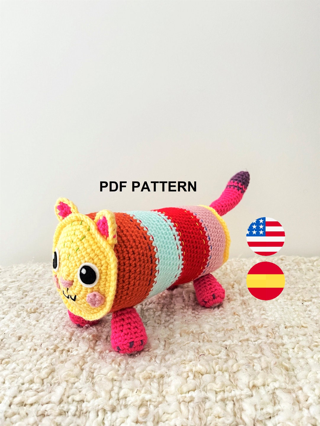 Kit crochet amigurumi - Arc-en-ciel