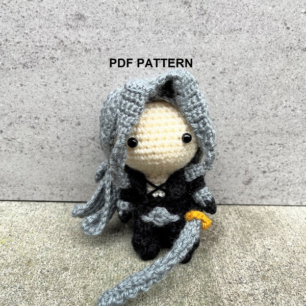 DIY PATROON - Sephiroth (FFVII) - Amigurumi haakpatroon