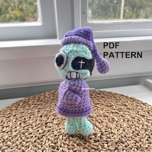 DIY PATTERN - Crescent Moon Figure Plush - Amigurumi Crochet PDF