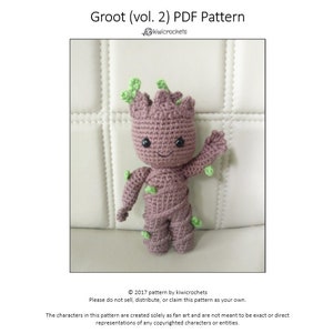DIY PATTERN Baby Tree Amigurumi Crochet en/es/fr/de image 3