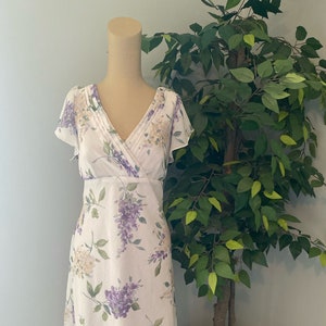 Vintage S.L Fashions floral cocktail dress size 12P