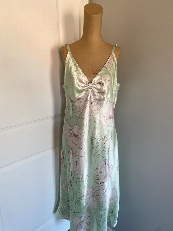 Jones New York y2k mint green nightgown size XL - Gem