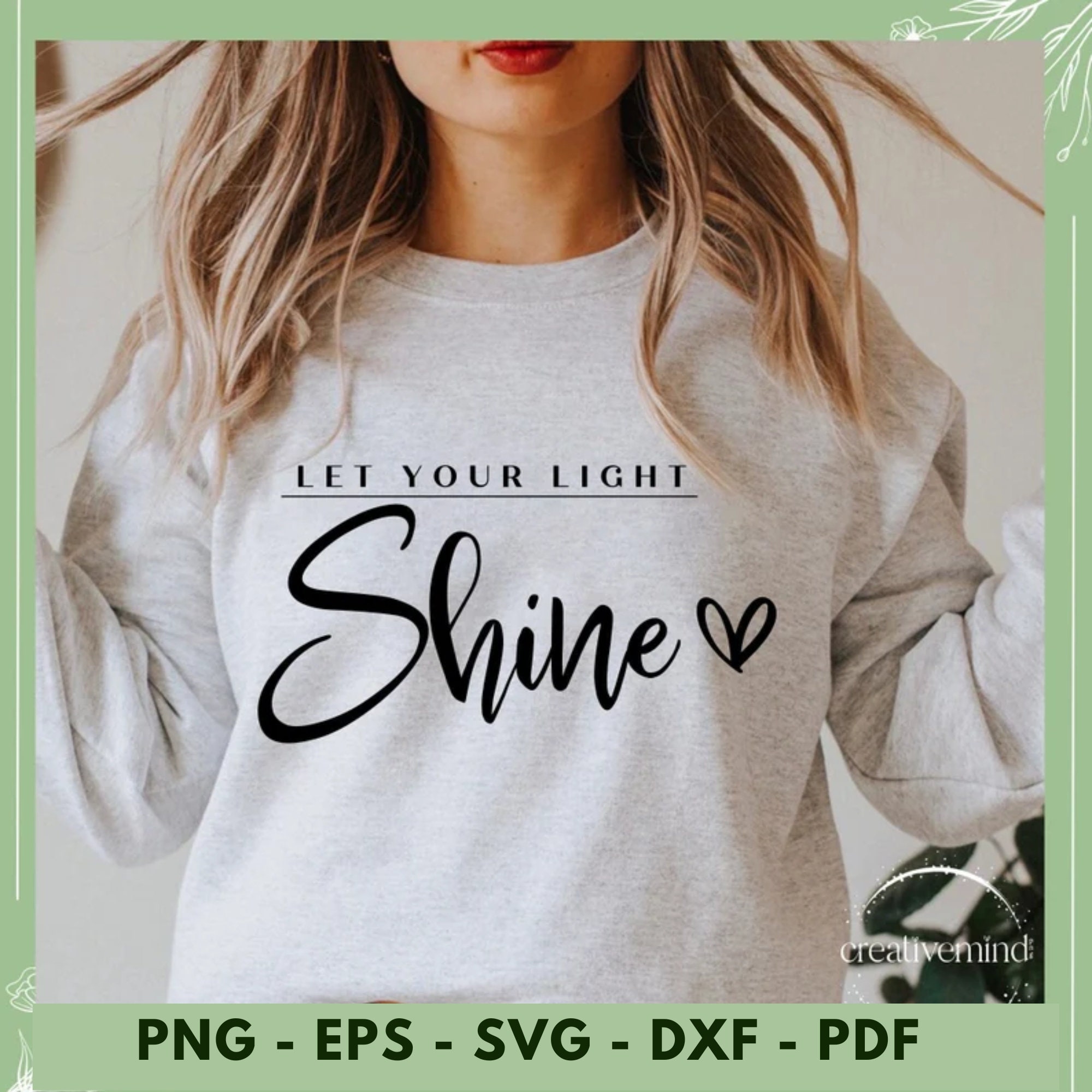 Let Your Light Shine Svg Bible Verse Svg Be the Light - Etsy