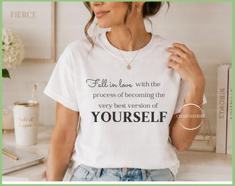 Self Love SVG, Inspirational Quote, Mental Health Affirmation (Digital Download)