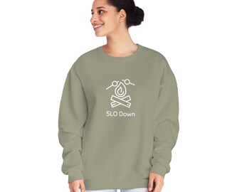 San Luis Obispo Campfire Sweatshirt for your next SLO Camp Out