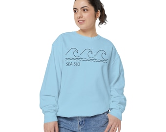 Ocean Waves Sweatshirt Sea San Luis Obispo in Style