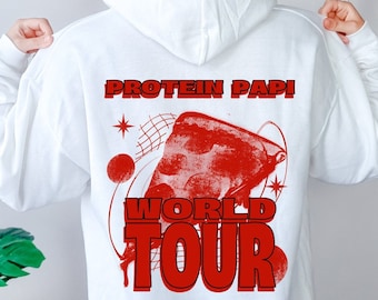 Protein Papi Gym Shirt, lustiges Gym Hoodie, Gewichtheben Hoodie, Pump Cover, Männer Gym Hoodie, Gym Sweater, Gym Geschenk, Gym Boyfriend Geschenk,
