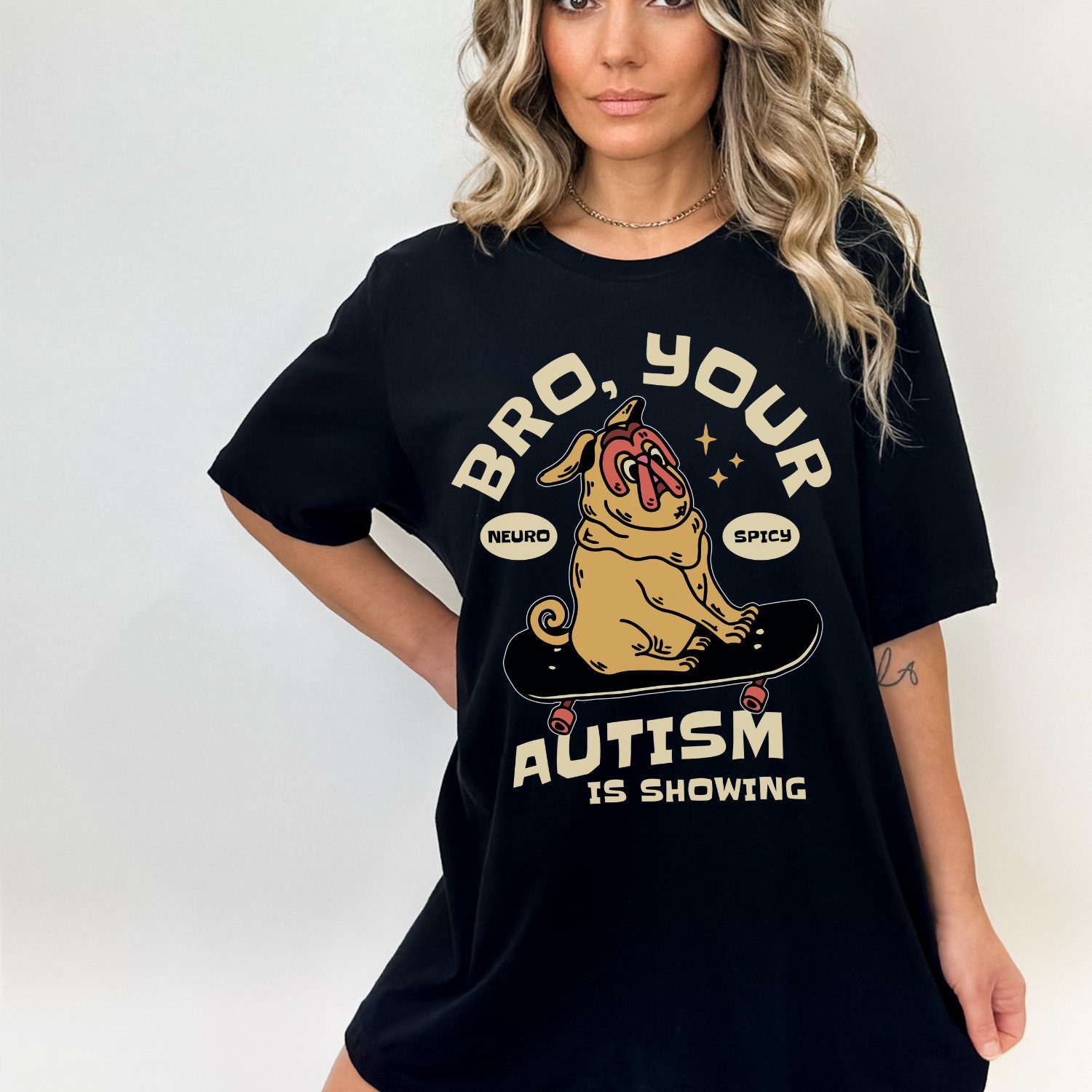 Autismus Herbst Shirt Langarm - Lustiges Design Für Neurodiverse