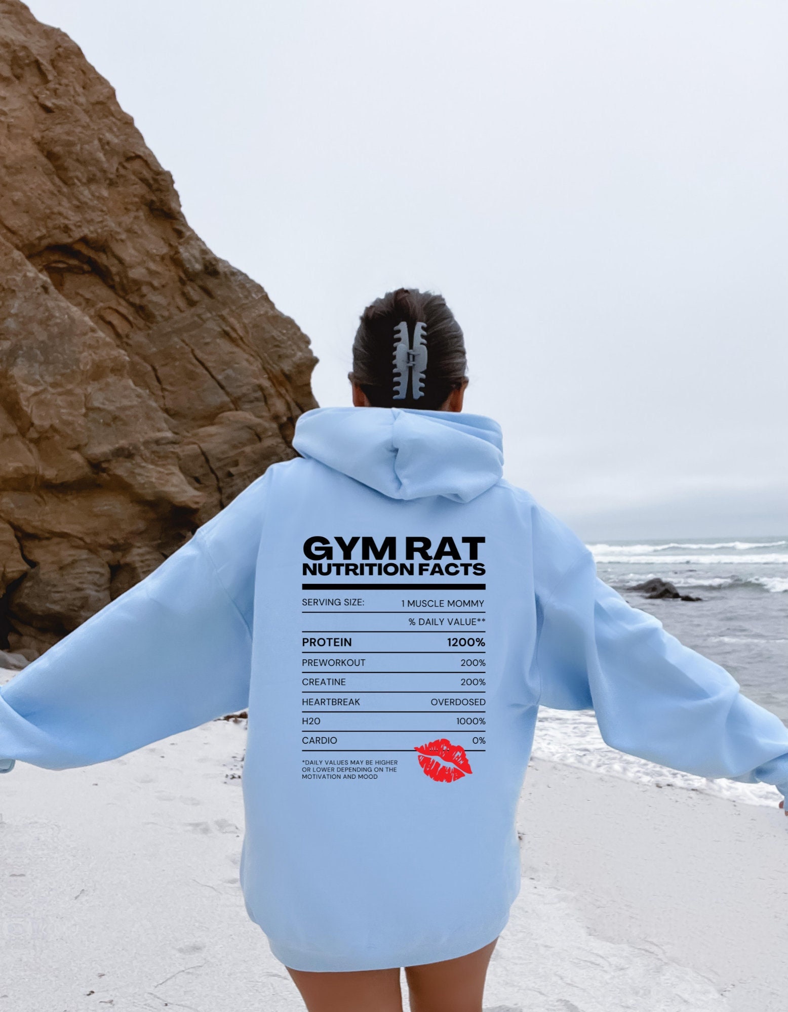 Gym Rat Nutrition Facts Muscle Mommy Gym Pump Cover Shirt Gym -  in  2023