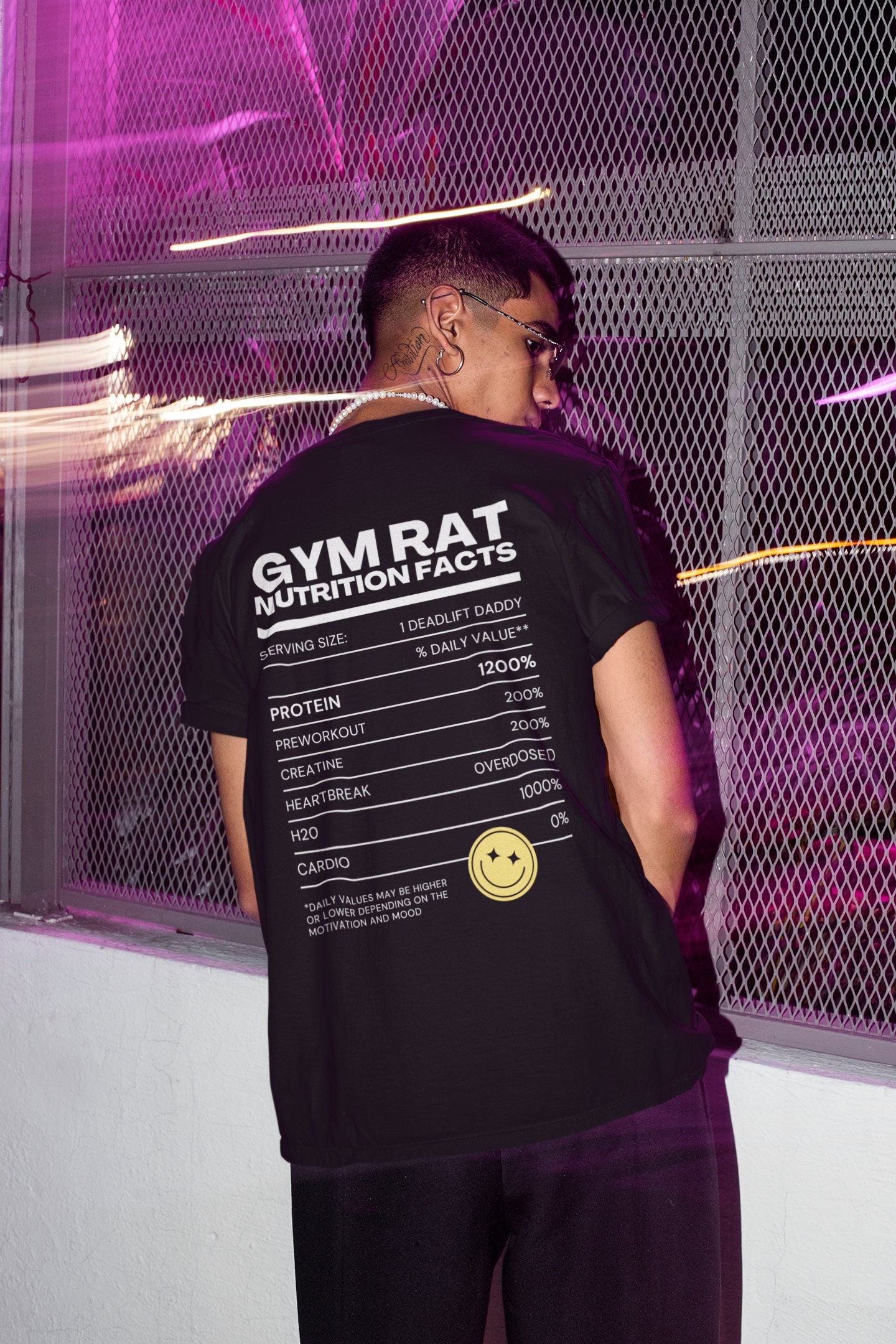 Gym Rat Nutrition Facts Muscle Mommy Gym Pump Cover Shirt Gym -  in  2023