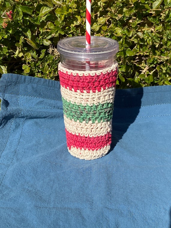 Cold Tumbler Cozy with Bottom