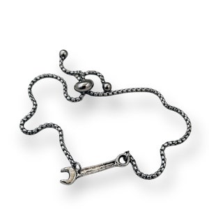 Smooth Glide Adjustable Wrench Spanner Bracelet