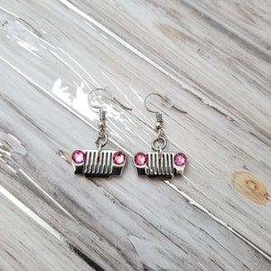 Crystal Offroad Dangle Earrings