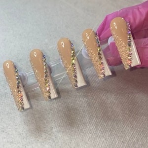 French Pixie Vtip Press Ons | Press On Nails