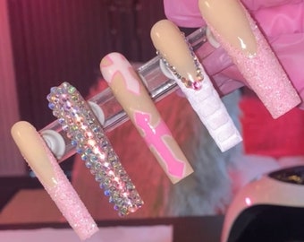 Rosetta Press Ons | Press On Nails