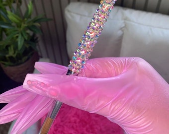 100% Kolinsky Diamond Acrylic Brush