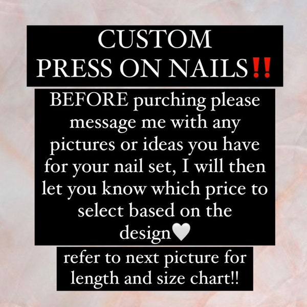 Custom Press On Nails