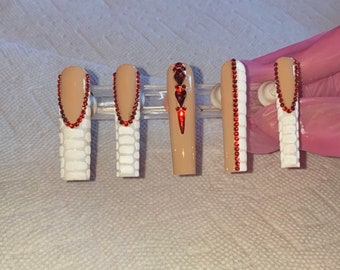 Mrs. Claus’ Favorite Press Ons | Press On Nails