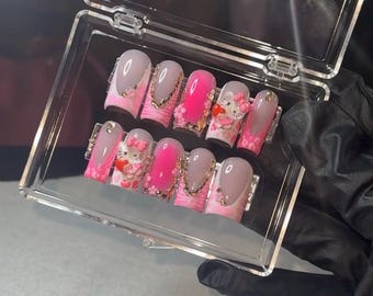Flora Press Ons | Press On Nails