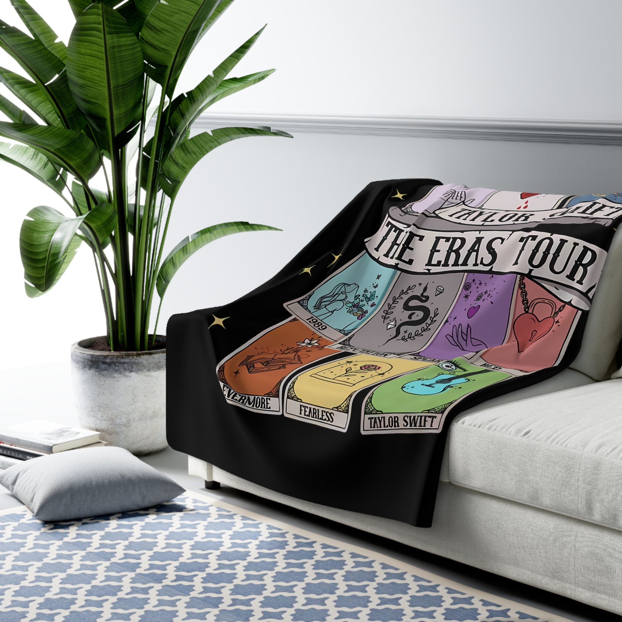 Album as books music country Sherpa Fleece Blanket gift for fan