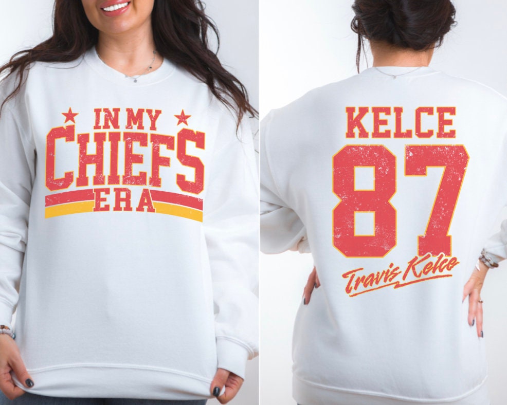 Retro My Chiefs Era Sweater, Taylors Boyfriend Shirt Gift for Football  Fans, Go Taylors Boyfriend Shirt Kansas City Football Kielce Tshirt 