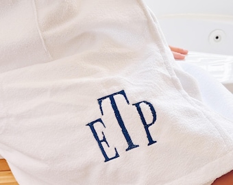 Handtuchverpackungen - Badetücher mit individuellem Monogramm