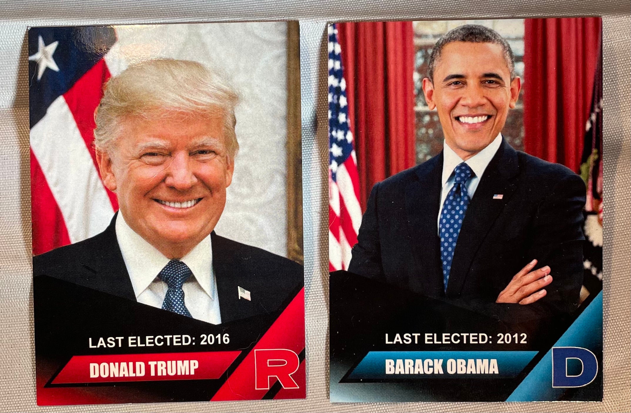 Political Trading Cards Presidents, U.S. Senators, and Governors Etsy