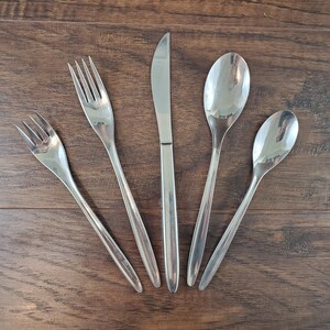 50s/60s Mcm Vintage 4 Piece Serving Fitted (319 Usa) By Hoeing