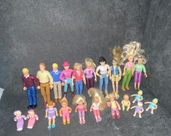 Playskool Mattel Fisher-Price dollhouse family dolls