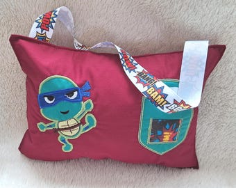 Personalized Tooth Fairy Pillow: Super Hero Design with Pocket