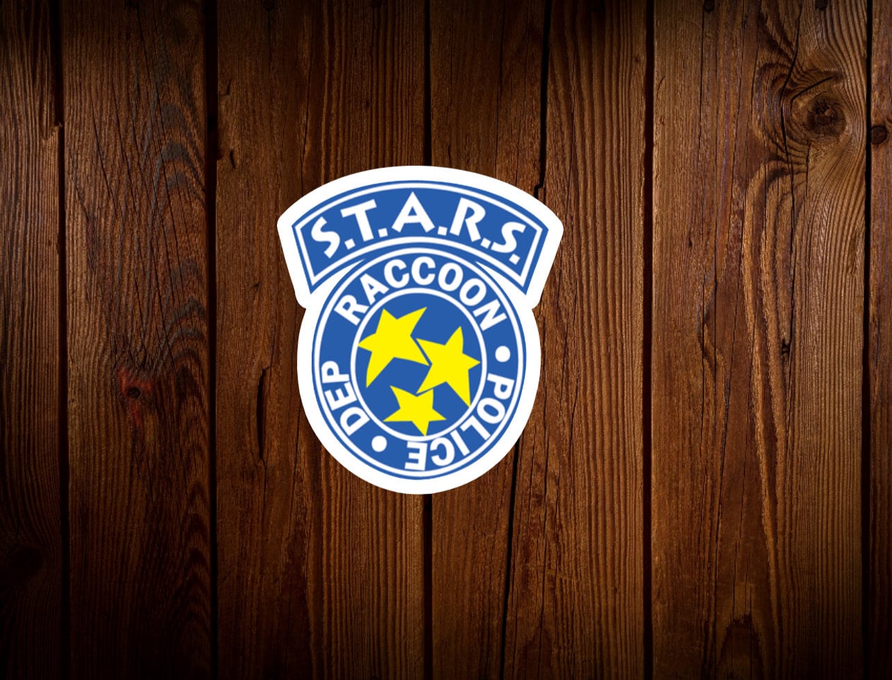 Resident Evil S.T.A.R.S. Logo vinyl sticker decal choose Color Size
