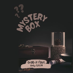 Crystal Mystery Box – Mini Surprise Crystals + Free Gift – Self-Care or Gift for Her