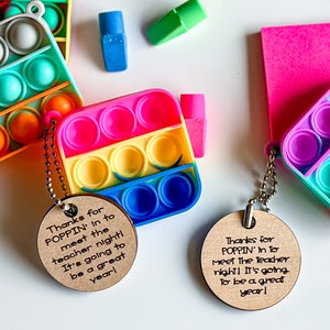 Back to School Poppin&#39; gifts, Meet the Teacher Gifts for Students, Thanks for Popping By School