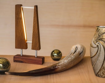 Floor lamp, Table lamp,LED lamp,Dimmable,Made of wood, handmade, high quality wood room lamp