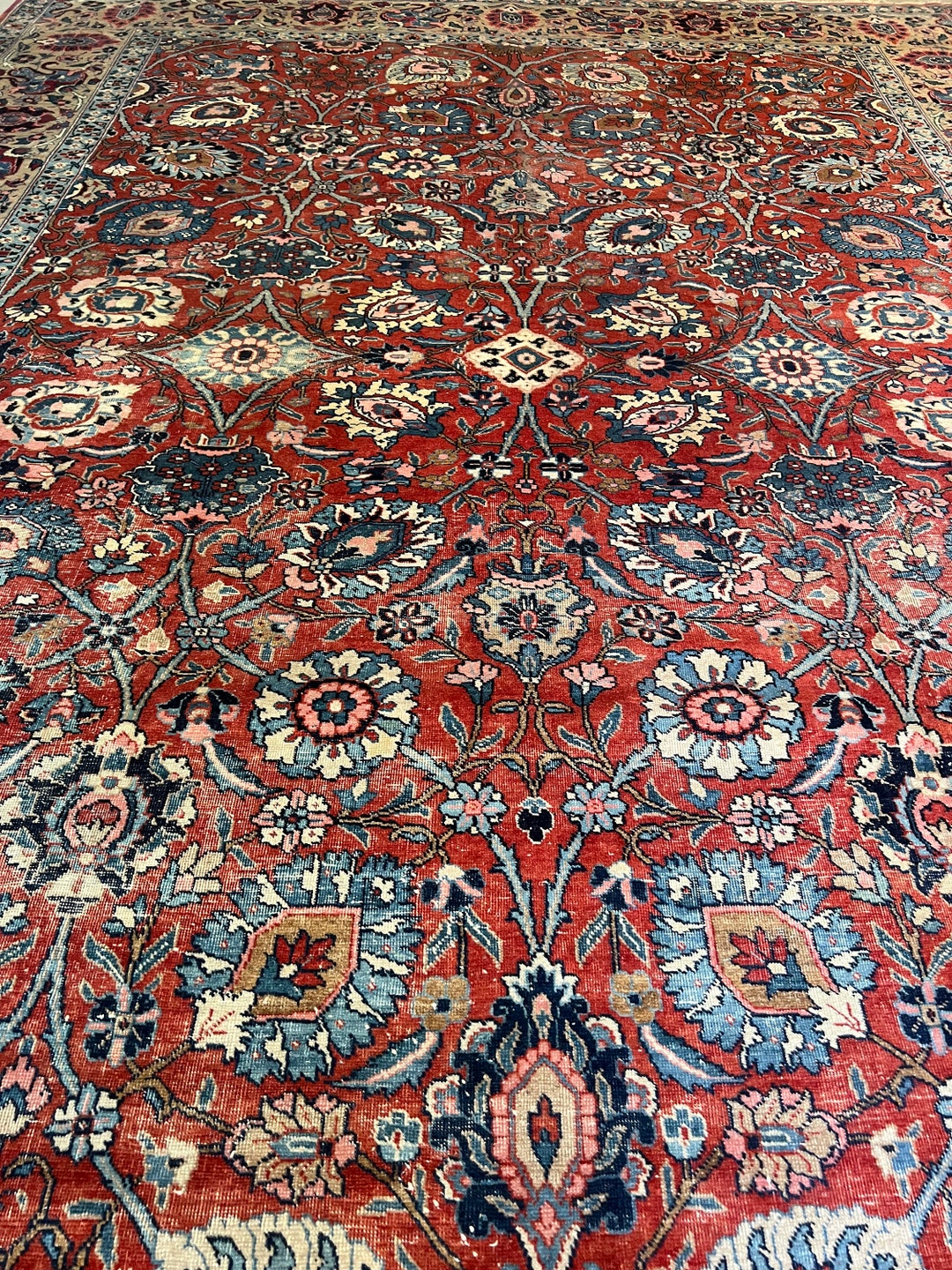 Beautiful Antique Rug 100wool Over 100 Years Old 11.8x8.3 Etsy
