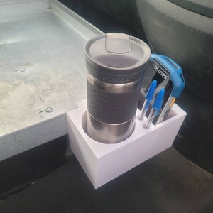 USPS LLV/Metris Van Cupholder and scanner holder with pen slots