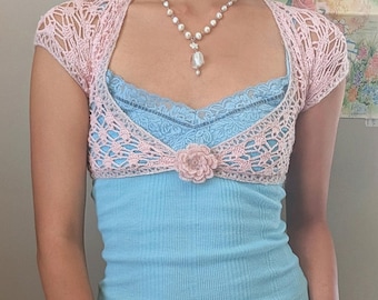 Camellia cardigan PDF crochet pattern