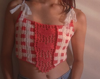 Lovelace corset CROCHET PATTERN PDF