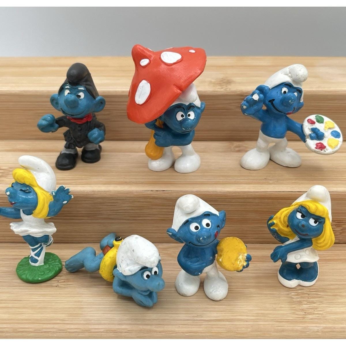 Rare Smurf Figurines - Etsy Canada