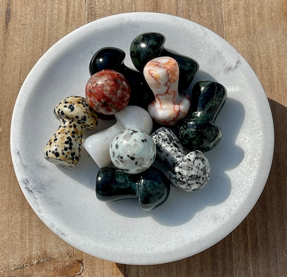 Gemstone Mushrooms/Protection/Intuition/Love