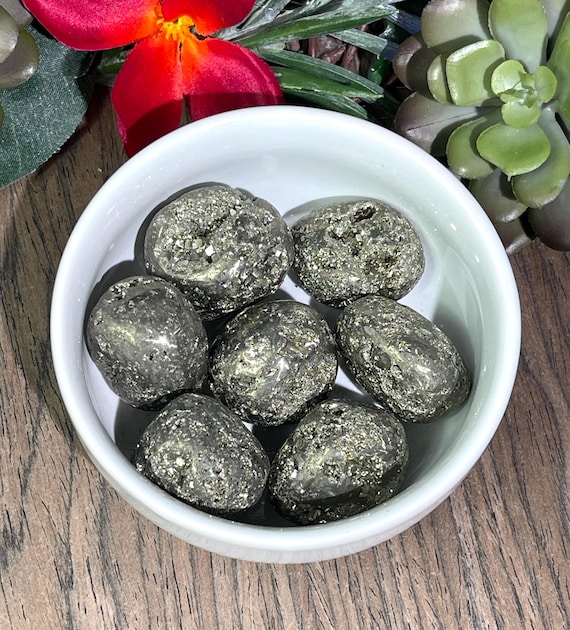 Pyrite /Peru/Tumbled/Positive Energy